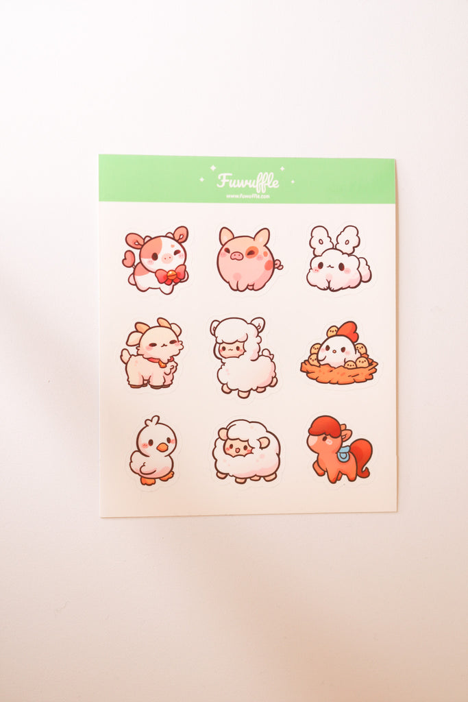 Wuff Sticker Sticker Sheets – Fuwuffle